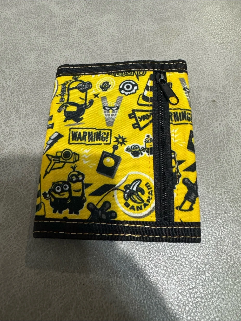 Minion villian Con Yellow and black Minions wallet